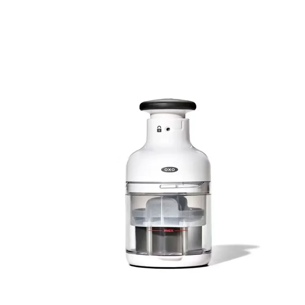 OXO Food Chopper White: Manual Vegetable & Onion Chopper Dicer